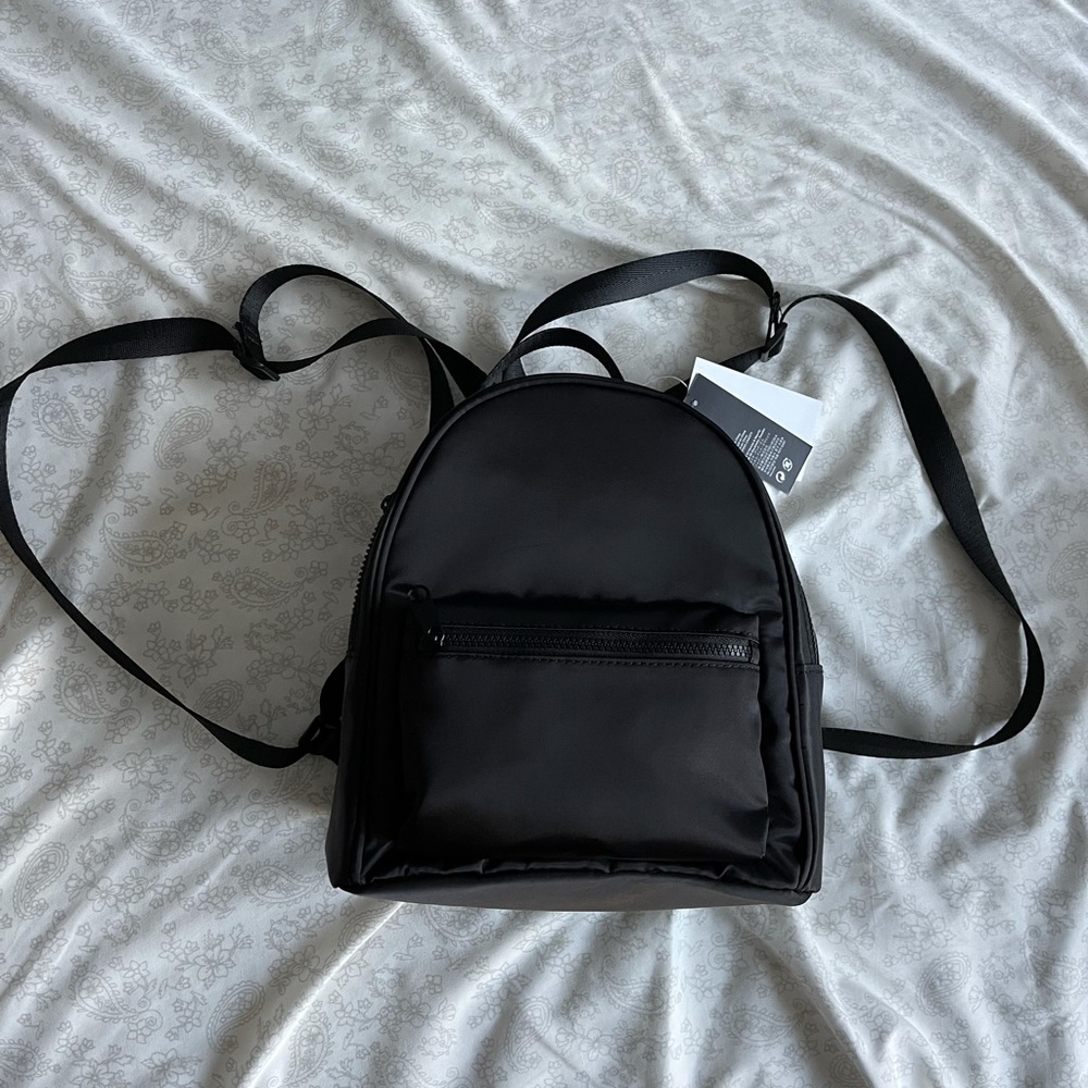 Black Mini Backpack (Brand New)
